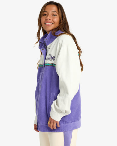 Set The Wave - Corduroy jack voor dames