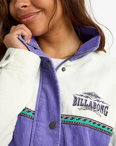 Set The Wave - Corduroy jack voor dames