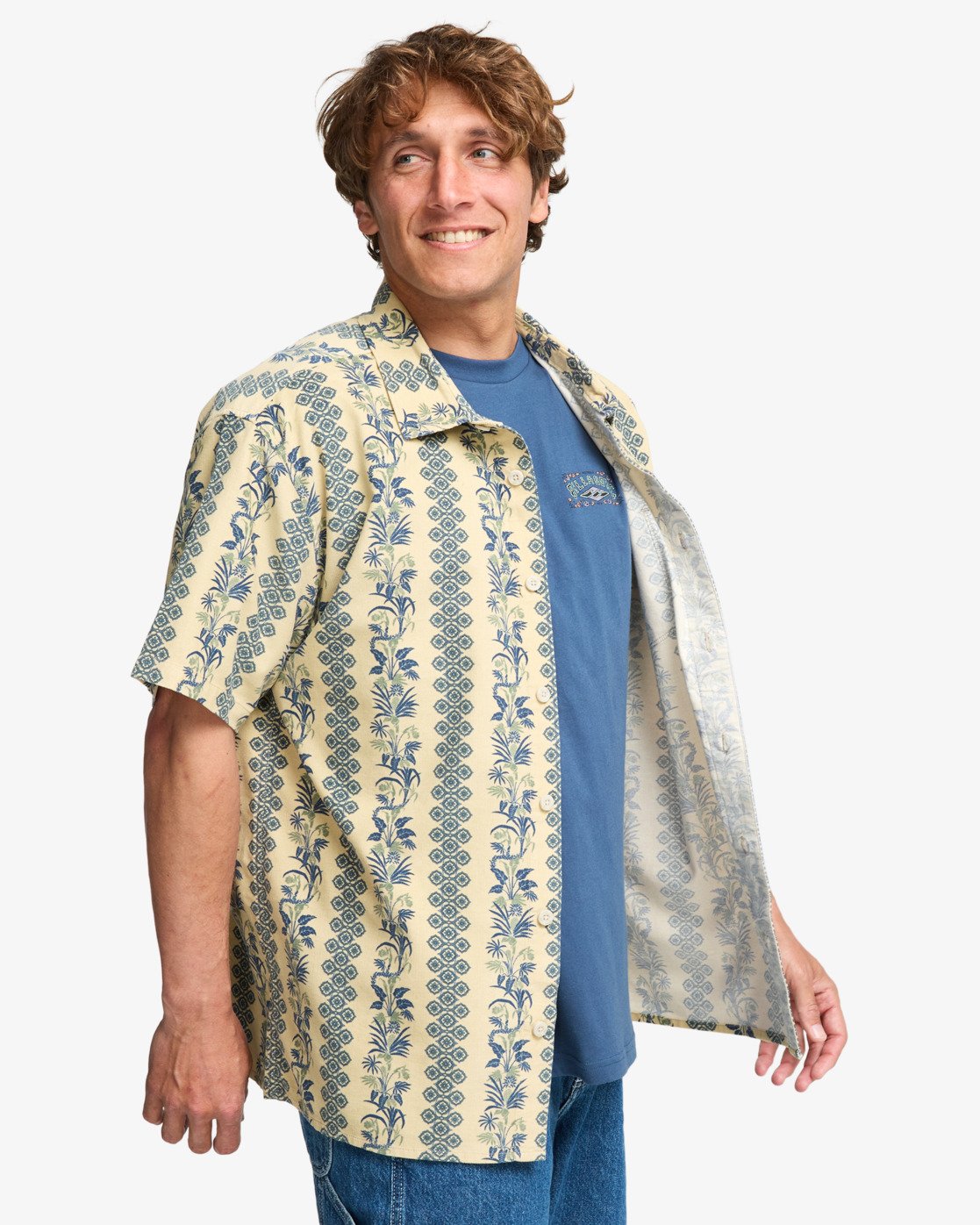 Solana Cord Korte Mouwen - Korte Mouwen Shirt Voor Heren