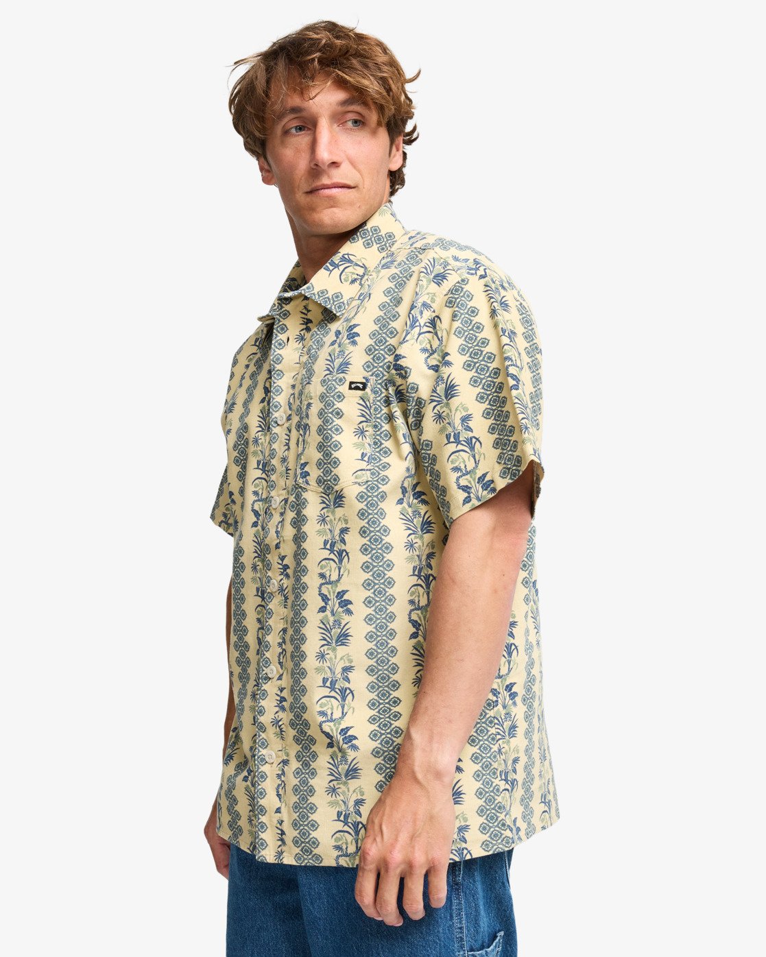 Solana Cord Korte Mouwen - Korte Mouwen Shirt Voor Heren