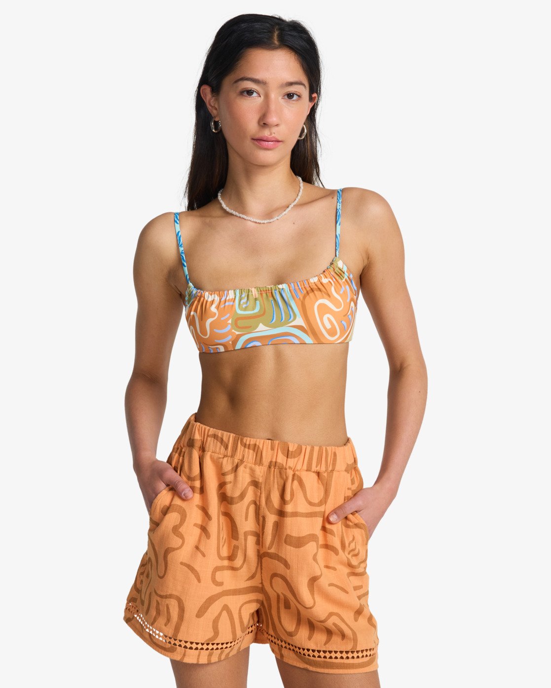 Summers End Short - Elasticated Shorts Voor Dames