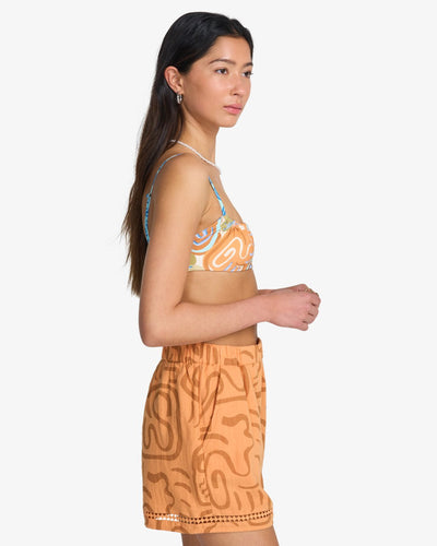 Summers End Short - Elasticated Shorts Voor Dames