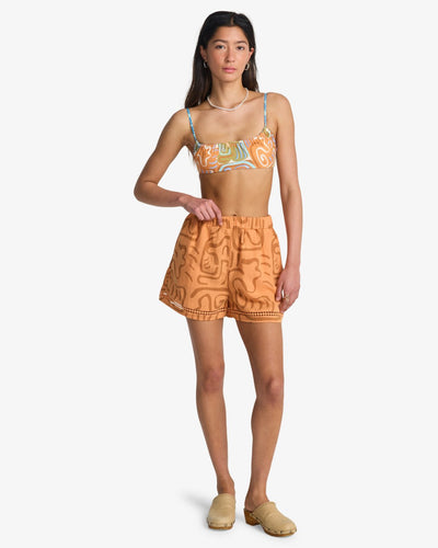 Summers End Short - Elasticated Shorts Voor Dames