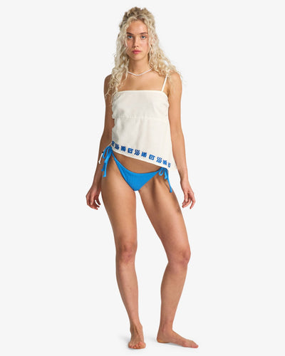 Billabong Sun Stamp Wvn Tnk - StrapleShort Sleeve Top For Women