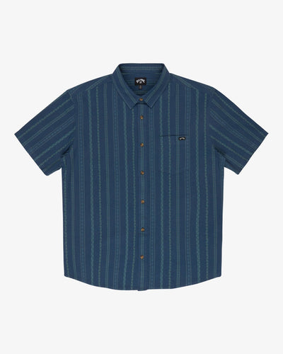 Billabong Sundays Jacquard Korte Mouwen - Korte Mouwen Shirt Für Herren
