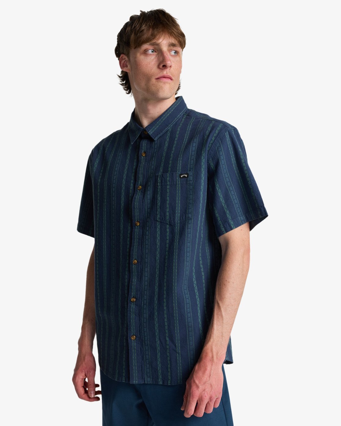 Billabong Sundays Jacquard Korte Mouwen - Korte Mouwen Shirt Für Herren