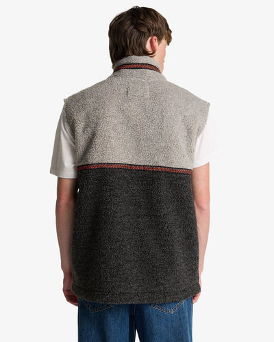 Billabong Tombstone Vest - Half Zip Fleece Für Herren