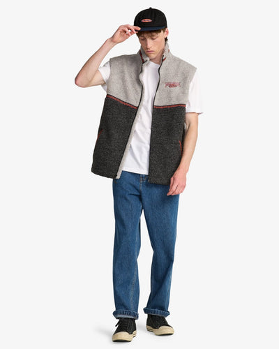 Billabong Tombstone Vest - Half Zip Fleece Für Herren