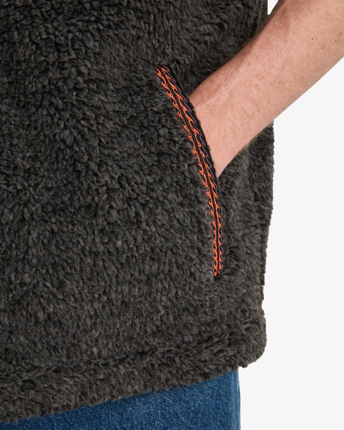 Billabong Tombstone Vest - Half Zip Fleece Für Herren