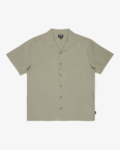 Vacay Linen Korte Mouwen - Korte Mouwen Shirt Voor Heren