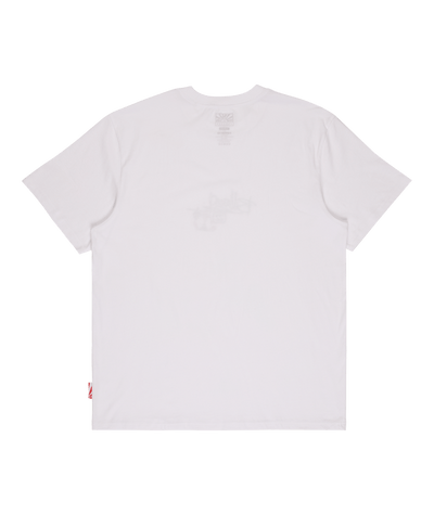 A.I Argyle (Wht) Short Sleeve Screen Tee For Men