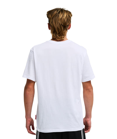 A.I Argyle (Wht) Short Sleeve Screen Tee For Men