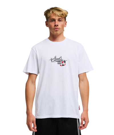 A.I Argyle (Wht) Short Sleeve Screen Tee For Men