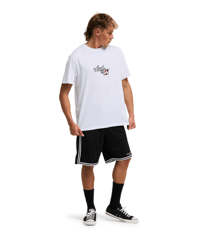 A.I Argyle (Wht) Short Sleeve Screen Tee For Men