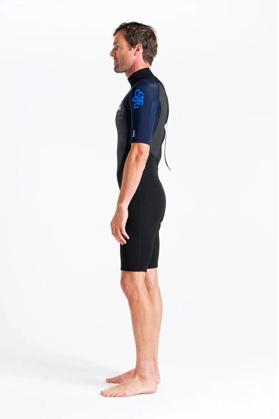 C-Skins Element 3:2 Back Zip - Herren Kurze Ärmel Shorty Wetsuit
