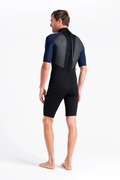 C-Skins Element 3:2 Back Zip - Herren Kurze Ärmel Shorty Wetsuit