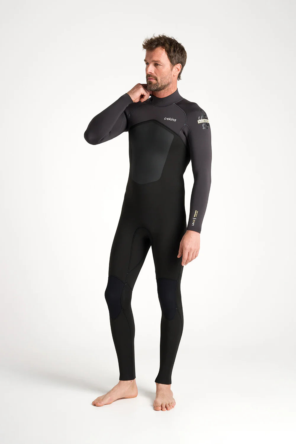 C-Skins NuWave Legend 4:3mm Back Zip Steamer - Mens Wetsuit