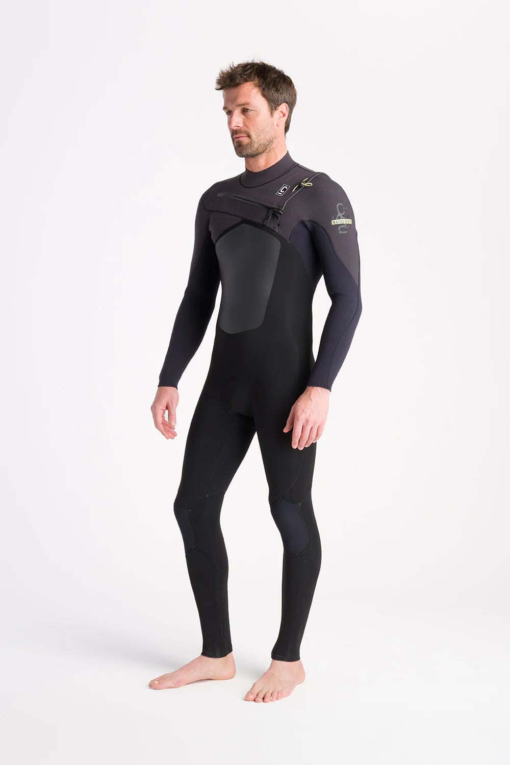 C-Skins NuWave ReWired 4:3 Mens GBS Chest Zip Steamer