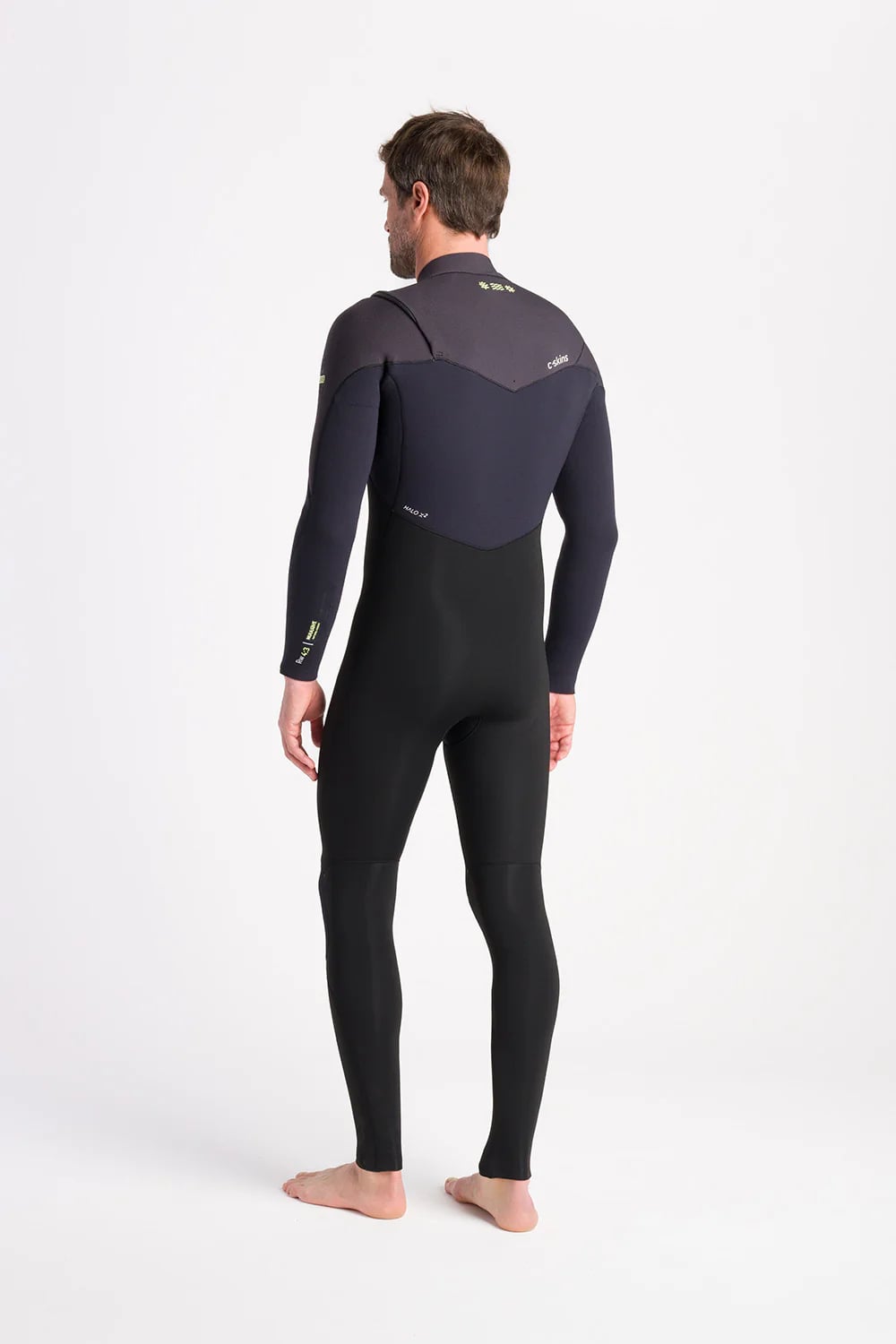 C-Skins NuWave ReWired 4:3 Mens GBS Chest Zip Steamer