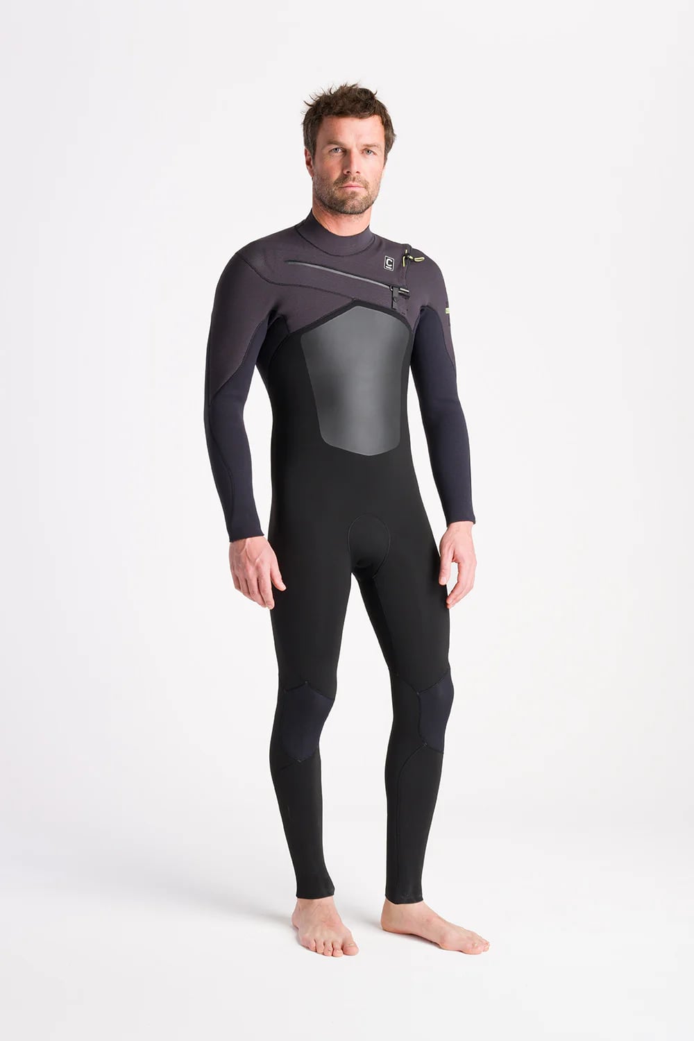 C-Skins NuWave ReWired 4:3 Mens GBS Chest Zip Steamer