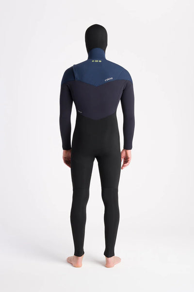 C-Skins NuWave ReWired 5:4 Mens GBS Chest Zip Hooded Steam