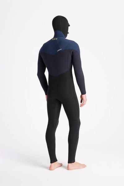 C-Skins NuWave ReWired 5:4 Mens GBS Chest Zip Hooded Steam