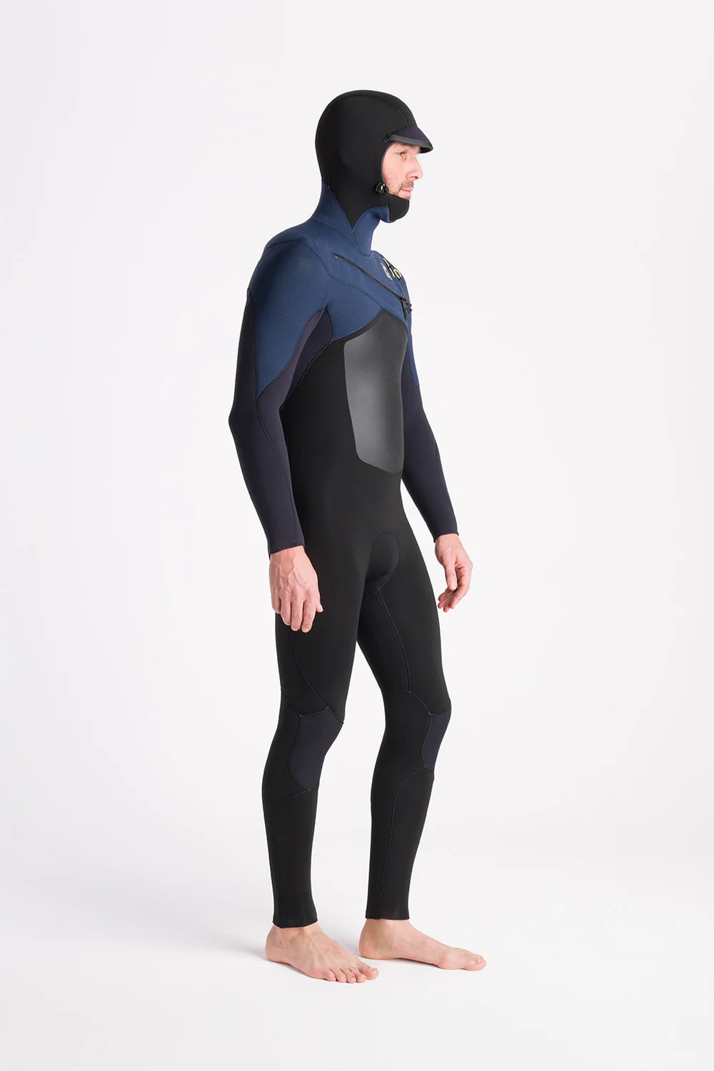 C-Skins NuWave ReWired 5:4 Mens GBS Chest Zip Hooded Steam