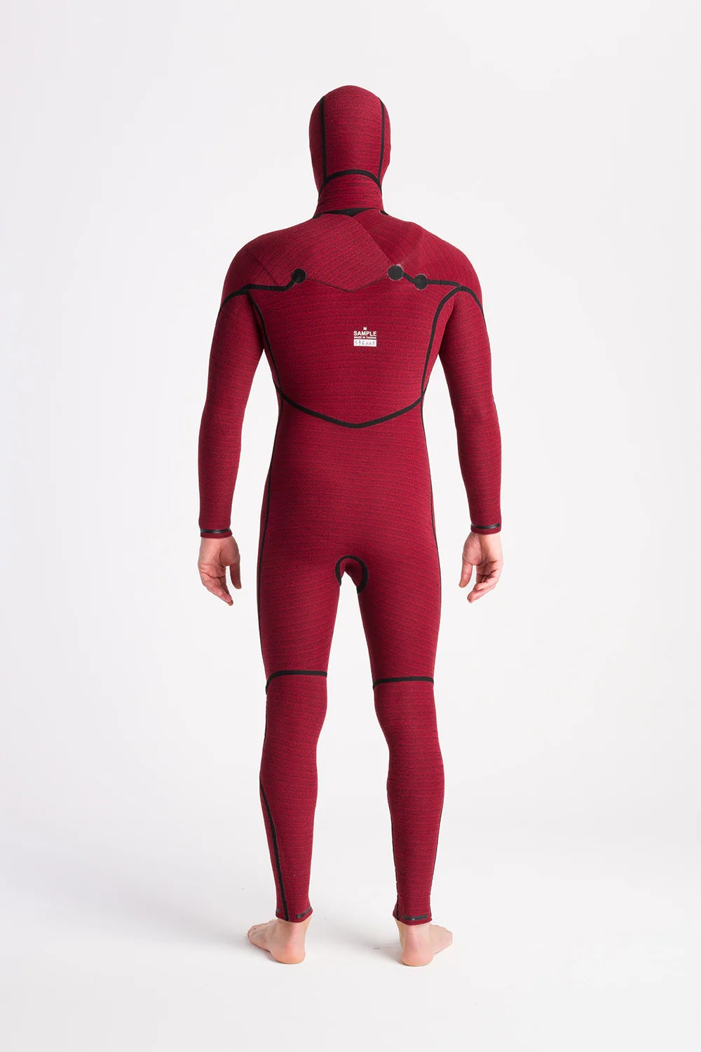 C-Skins NuWave ReWired 5:4 Mens GBS Chest Zip Hooded Steam