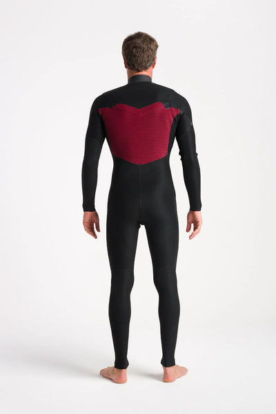 NuWave Session 3:2 GBS Chest Zip Steamer Heren Wetsuit