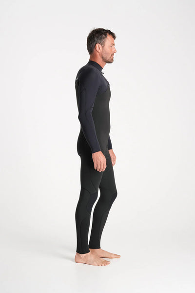 C-Skins NuWave Session 4:3mm Chest Zip Steamer - Heren Wetsuit