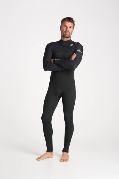 C-Skins NuWave Session 4:3mm Chest Zip Steamer - Heren Wetsuit