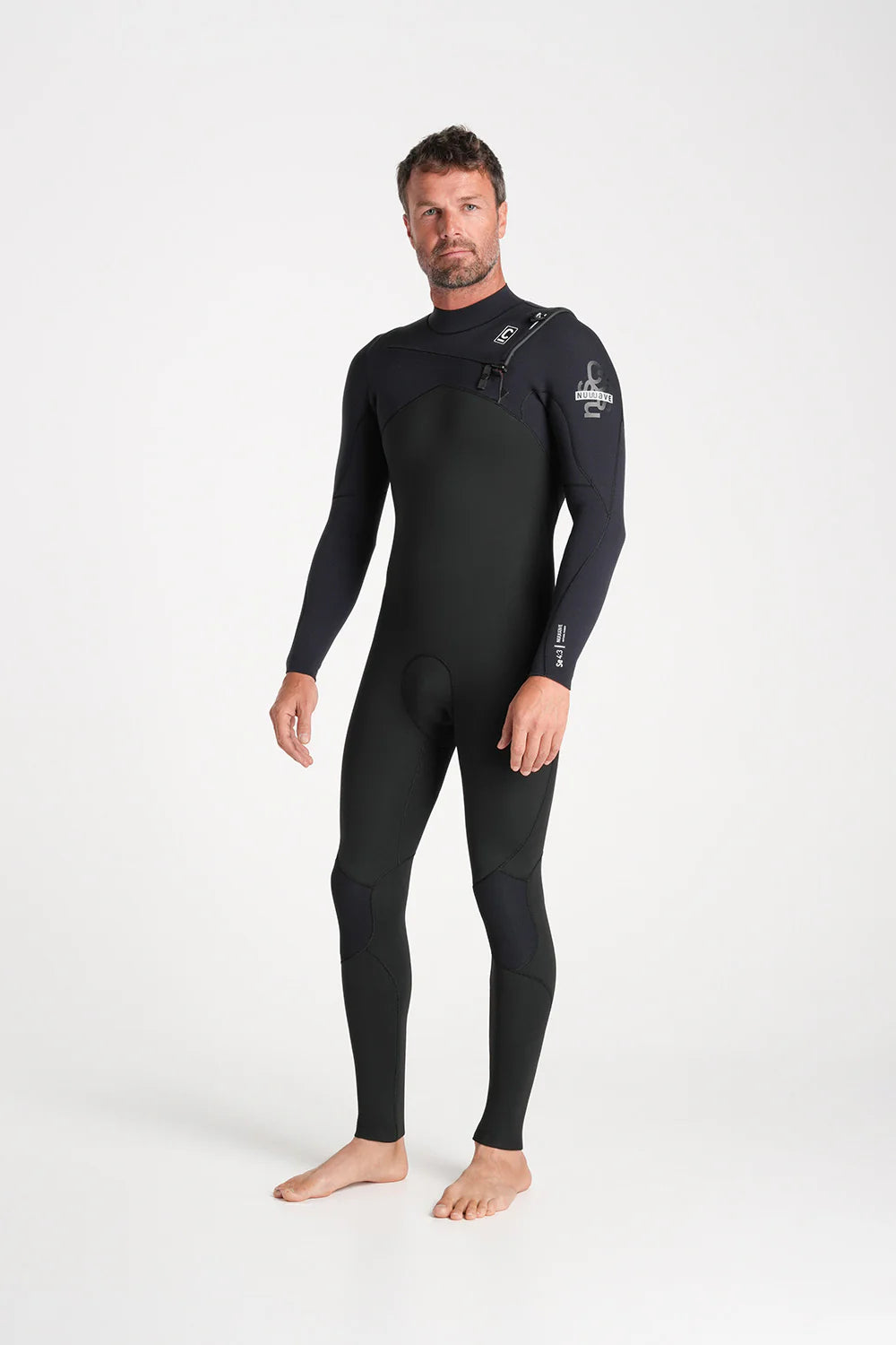 C-Skins NuWave Session 4:3mm Chest Zip Steamer - Heren Wetsuit
