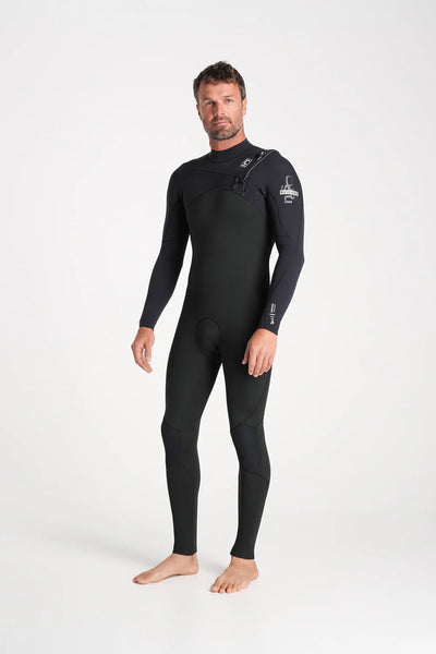 C-Skins NuWave Session 4:3mm Chest Zip Steamer - Heren Wetsuit