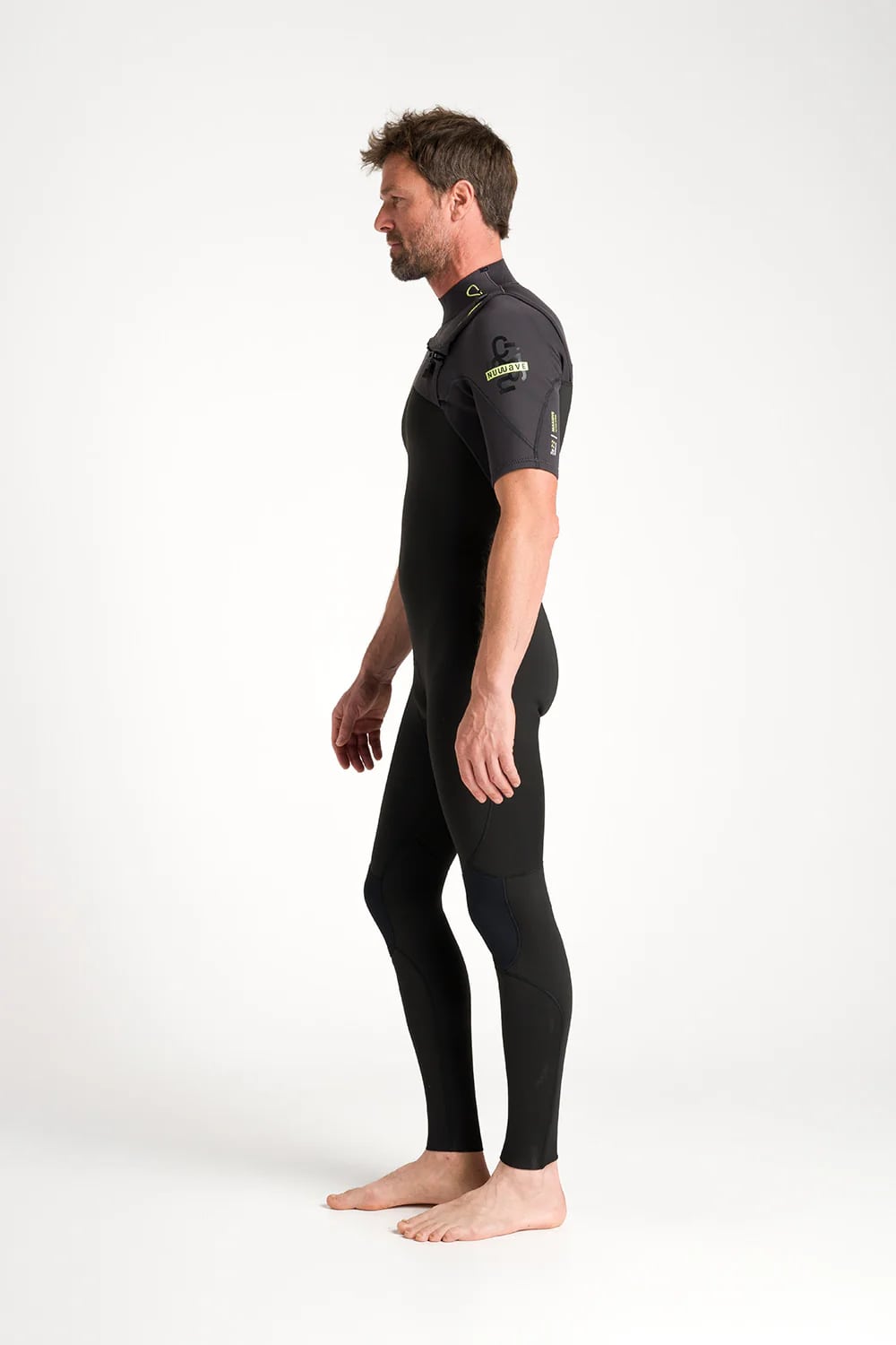C-Skins NuWave Session Lite 2:2 Herren Chest Zip Short Sleeve Steamer