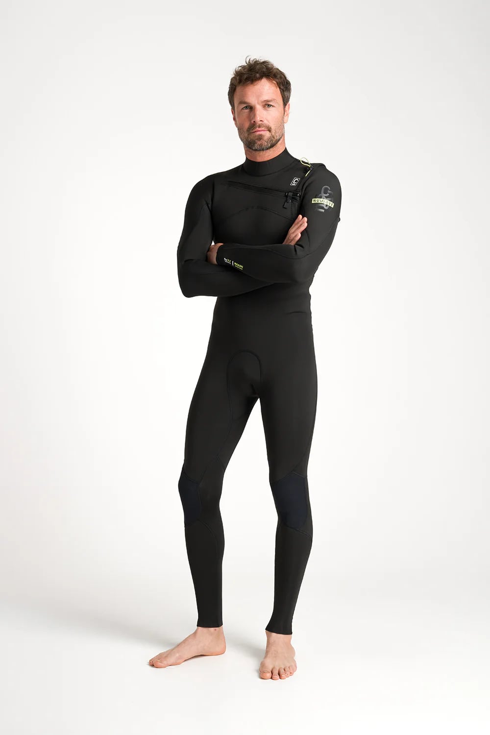 C-Skins NuWave Session Lite 3:2 Mens Chest Zip Steamer