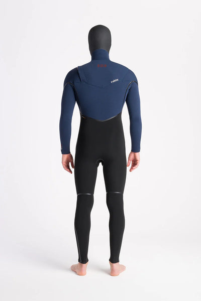 C-Skins NuWave Wired 5:4 Herren LQS Chest Zip Hooded Steamer