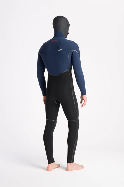 C-Skins NuWave Wired 5:4 Herren LQS Chest Zip Hooded Steamer