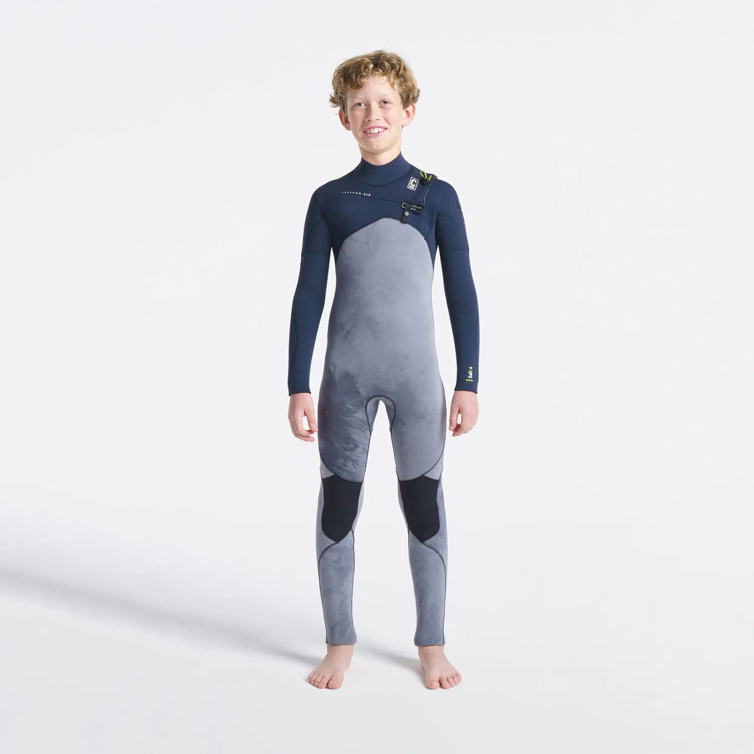 C-Skins Session 5:4:3 Junior GBS Chest Zip Steamer