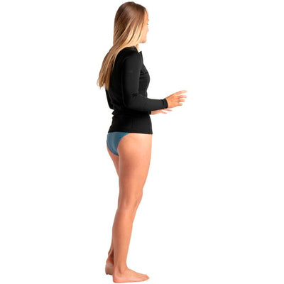 C-Skins Solace 1.5mm Womens Flatlock LS Vest - Wetsuit Dames