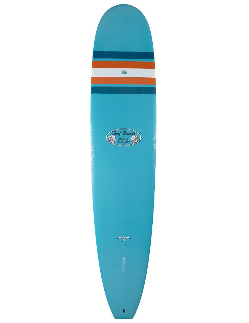 In the Pink Tufflite surfboard