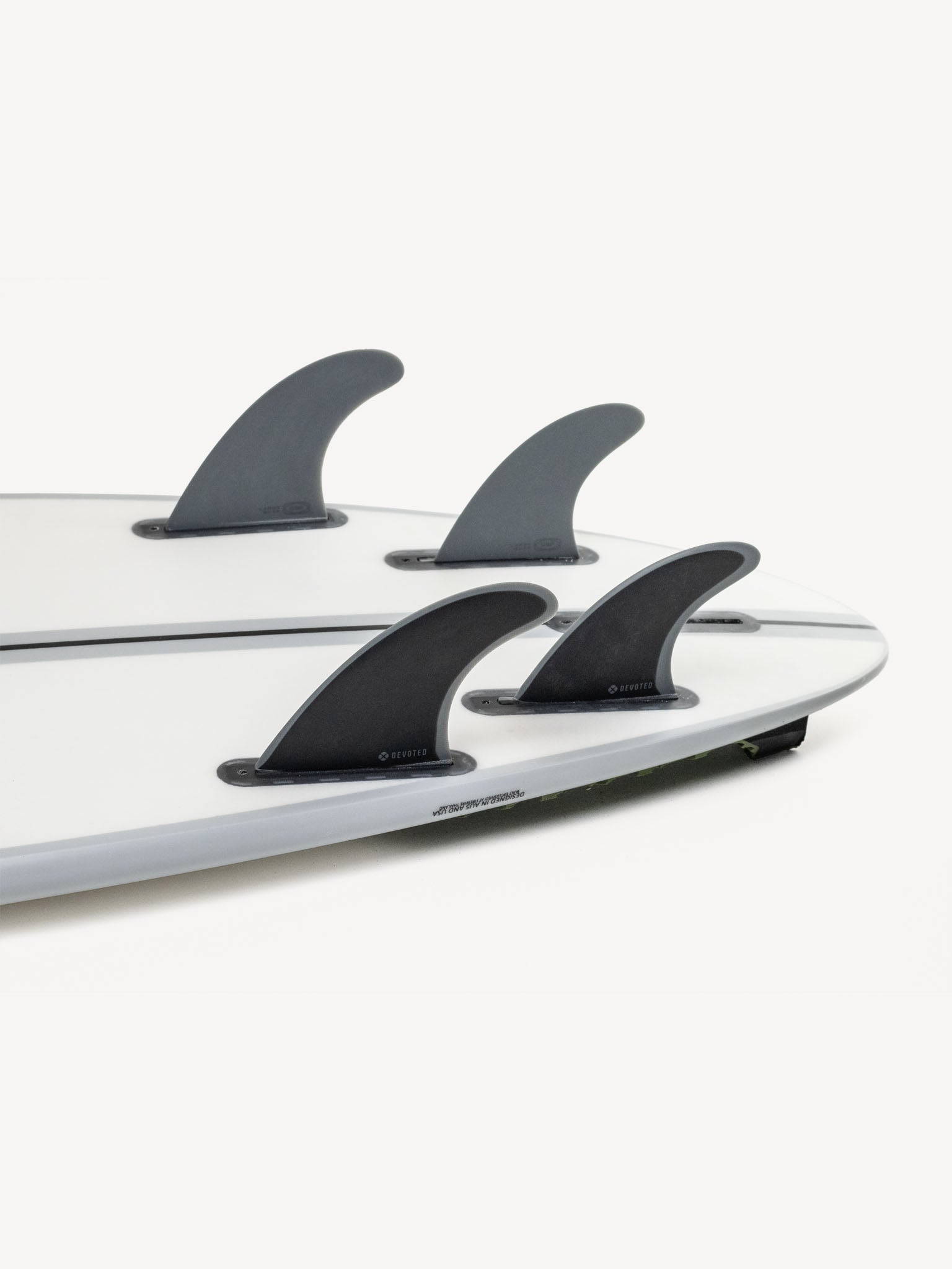 CSF Dual Tab Quad Fibreglass Fin Set