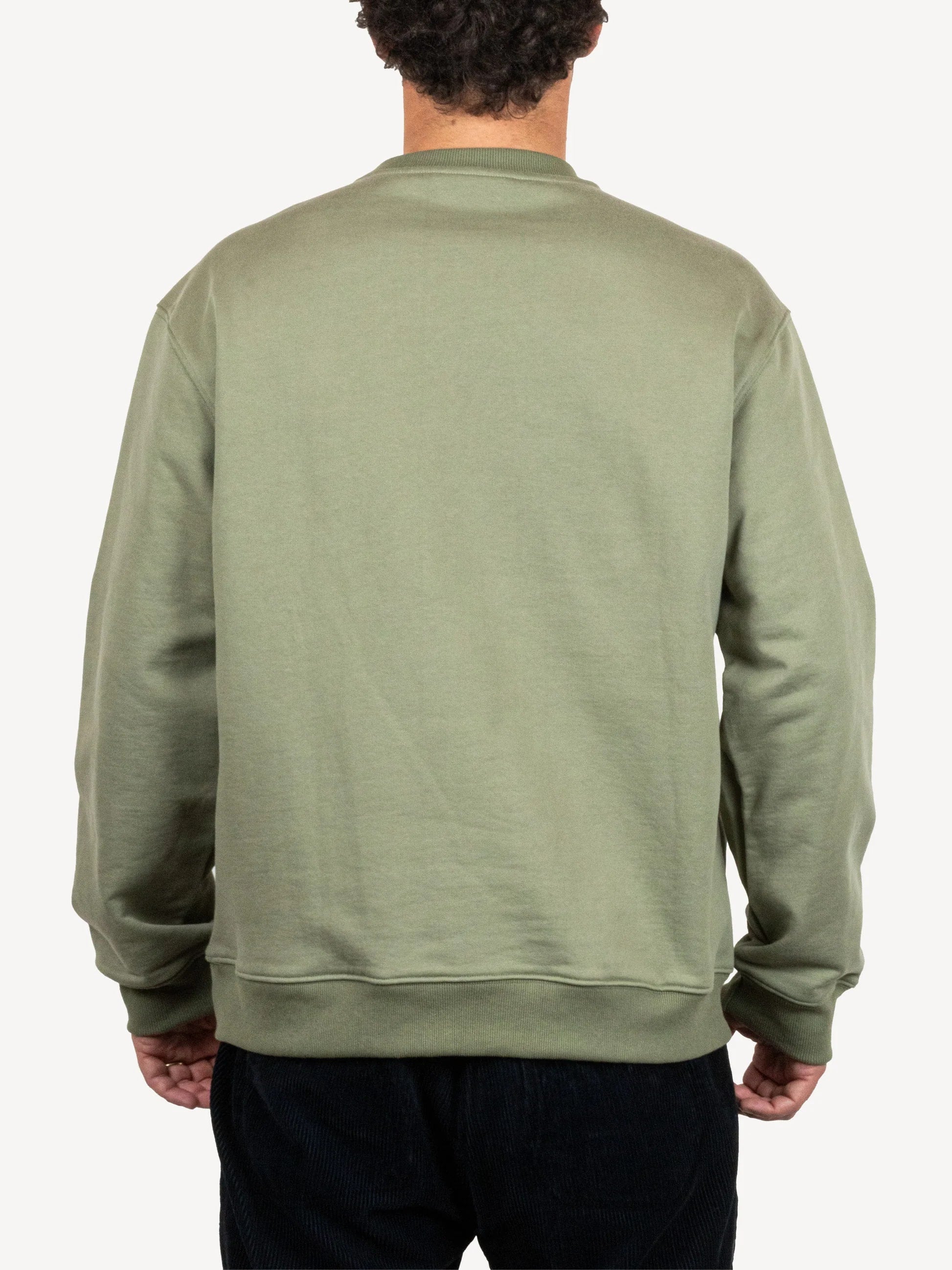 Devoted Embroided Diamond Crew Sweater