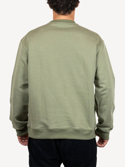 Devoted Embroided Diamond Crew Sweater
