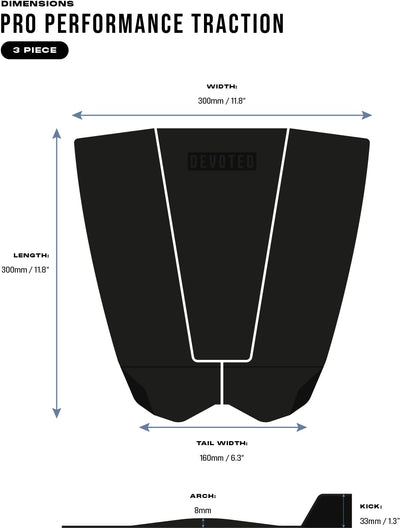 Devoted Pro Performance 3 Piece Traction