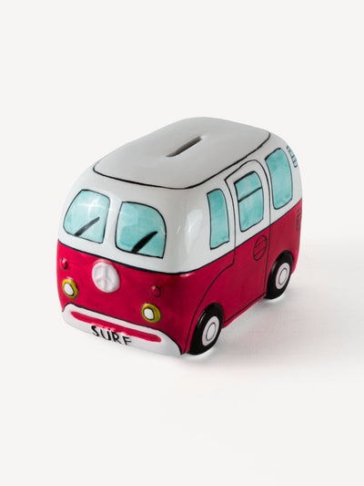 Devoted Surf Van Piggy Bank