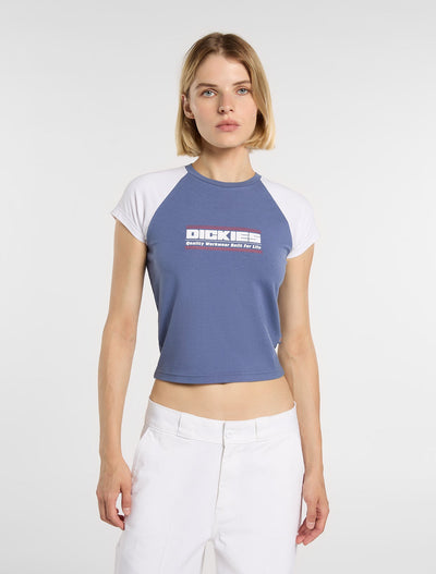 Dickies Derby Raglan Tee - Kurzarm-T-Shirt für Damen