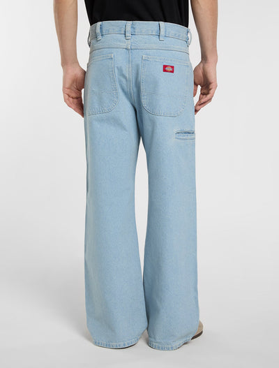 Dickies Double Knee Loose Straight Jeans For Men