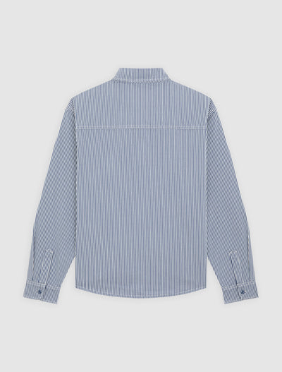 Dickies Hickory Work Shirt - Mens Long Sleeve Shirt