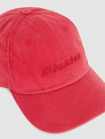Dickies MIDDLEFIELD WASH DAD CAP GARNET