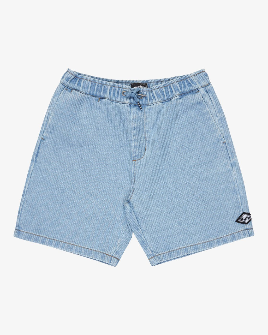 Larry Cord Deni Elastic Waist Walk Shorts Voor Kids